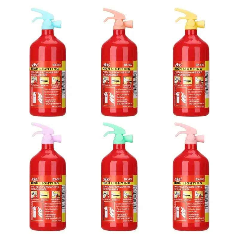 Pack of 6 Fire Extinguisher Highlighters