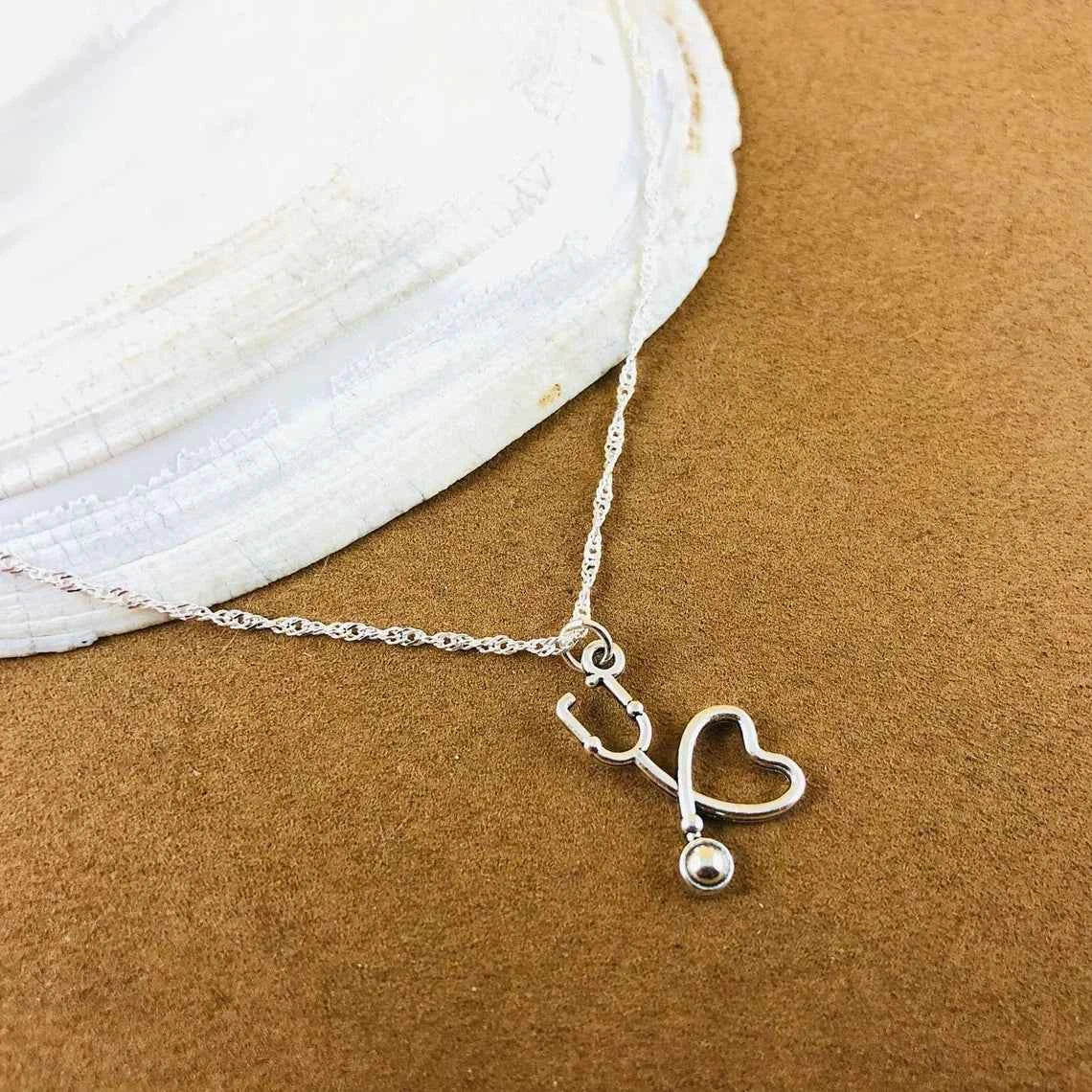 Stethoscope Necklace for Medical Heroes