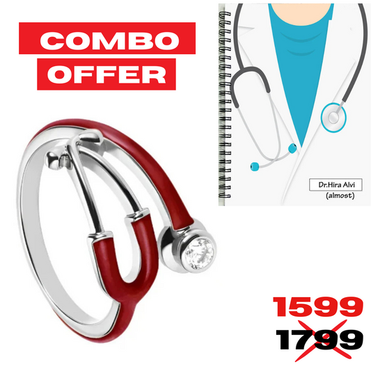 Doctor’s Gift Combo: Steth Ring, AND DAIRY