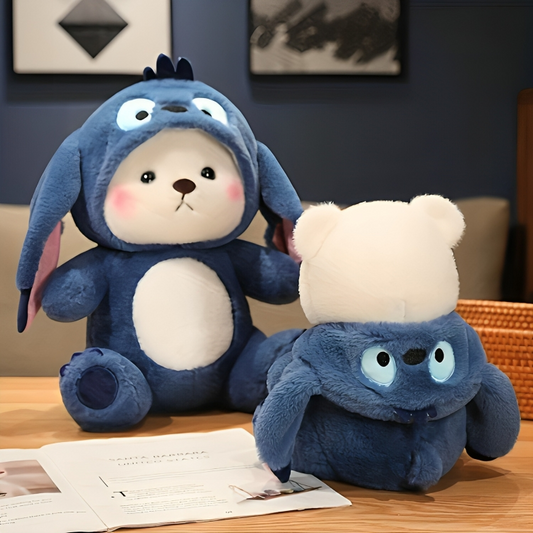 Disney Stitch Hoodie Teddy Bear – Adorable Plush for All Ages