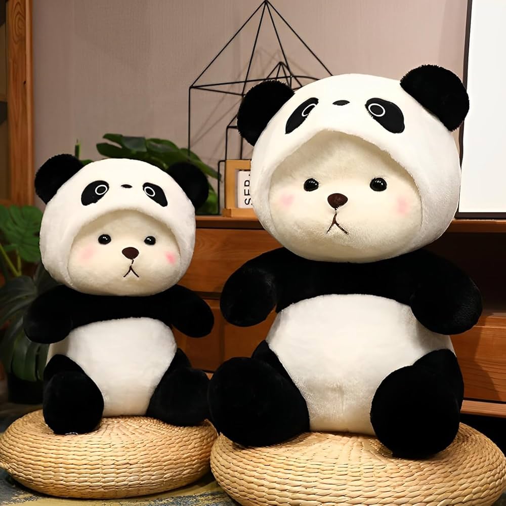 Panda Cute Hoodie Teddy Bear – Adorable Plush Toy with Stylish Hoodie 1.3ft size
