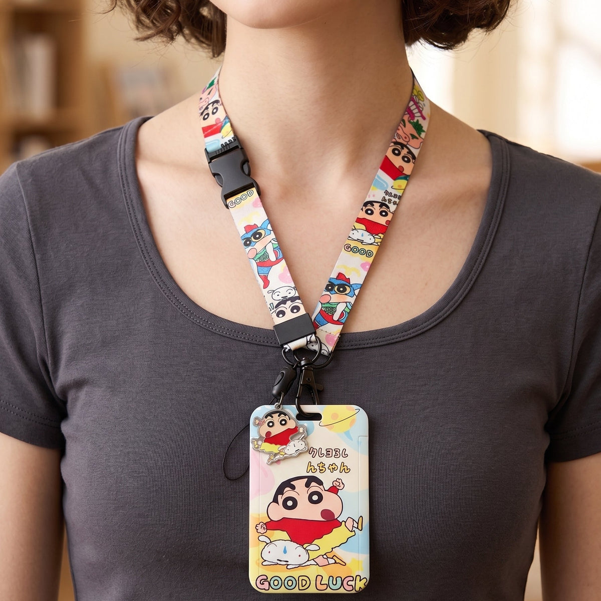 Shinchan Mischief ID Card Holder