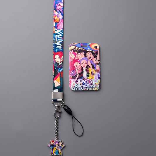 K-Pop Demon Hunters Squad Card Holder – Middle Boy Edition