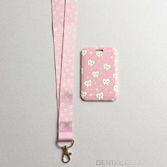 Pearl Smile Dentist ID Card Holder