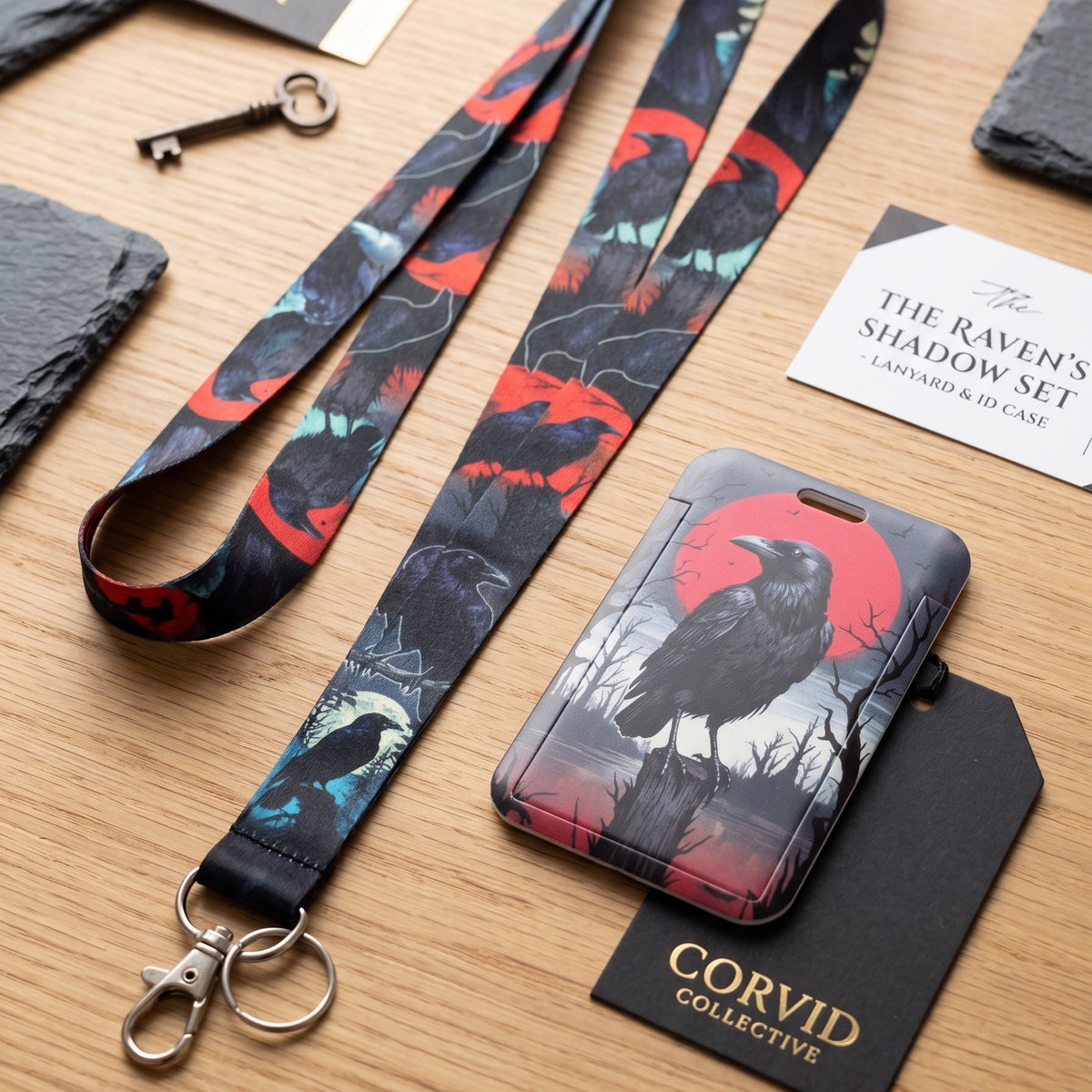 Raven’s Bloodmoon ID Card Holder