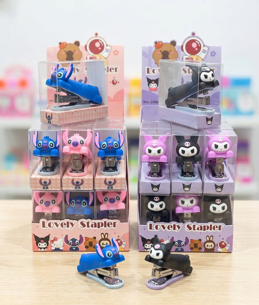 Kawaii Character Stapler ✨ – Cute Mini Staplers