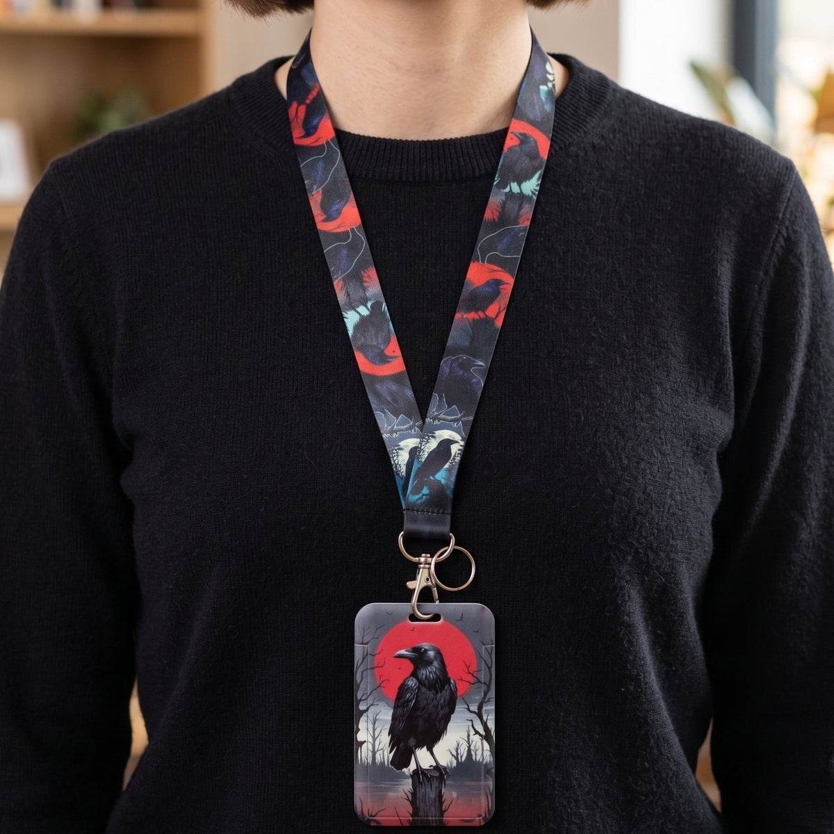 Raven’s Bloodmoon ID Card Holder