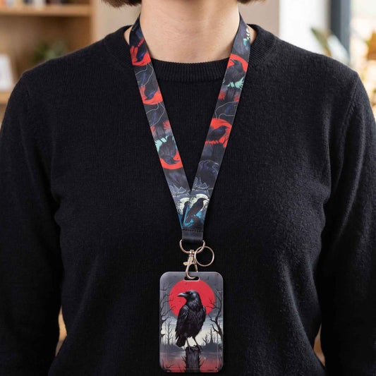 Raven’s Bloodmoon ID Card Holder