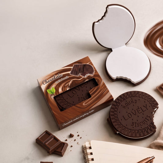 Sweet Treat™ Chocolate Scented Round Diary 🍫 – Cute Smell Diary