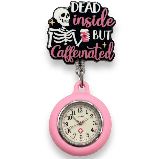 Dead Inside, But Confidential – Medical Pocket Clock
