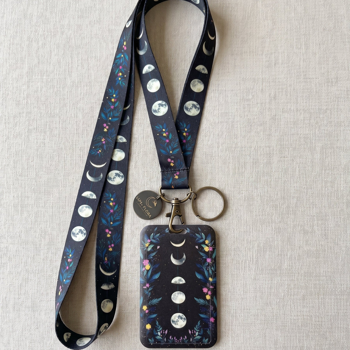 Lunar Cycle ID Card Holder & Lanyard