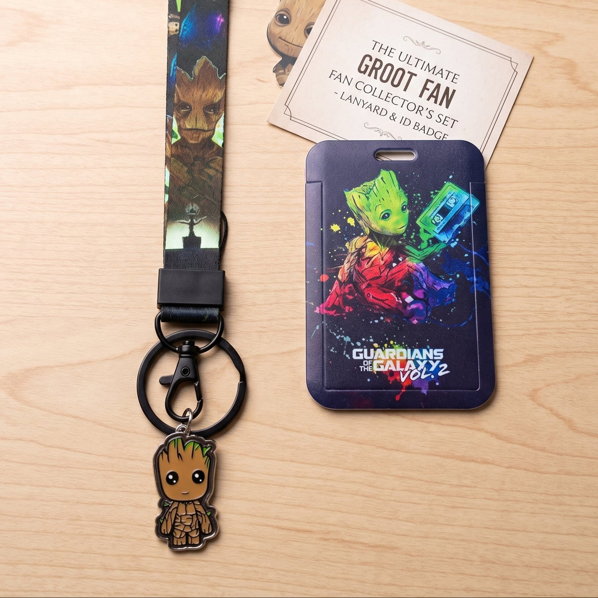 Groot “I Am Groot” ID Card Holder