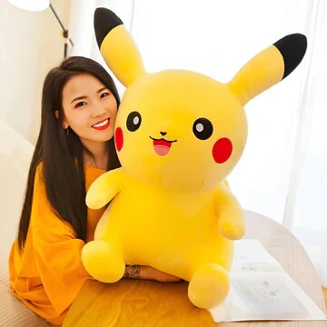 Pikachu Plush Toy – Adorable Giant Pokémon Stuffed Animal for All Ages