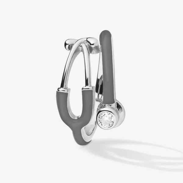 Stethoscope Enamel Ring (Ring box included)