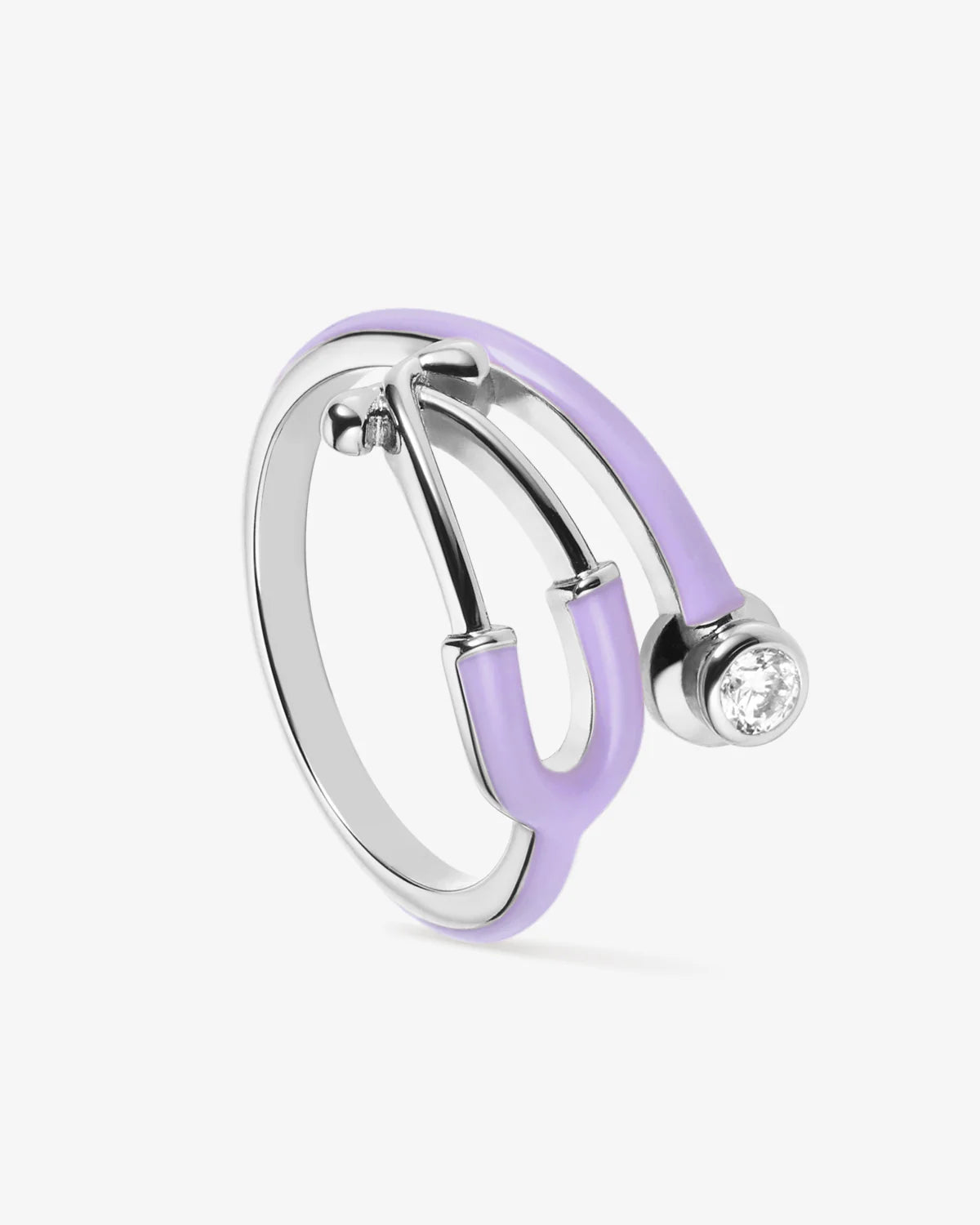 Stethoscope Enamel Ring (Ring box included)