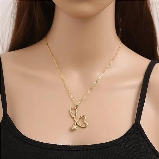 Stethoscope Necklace for Medical Heroes