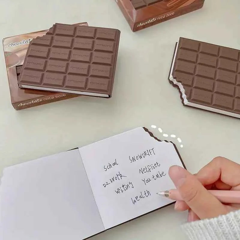Chocolate Bar Shaped Notebook