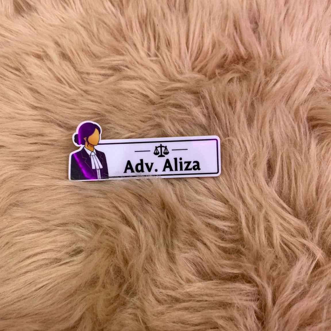 NAME CRAFT PERSONALISED BADGES