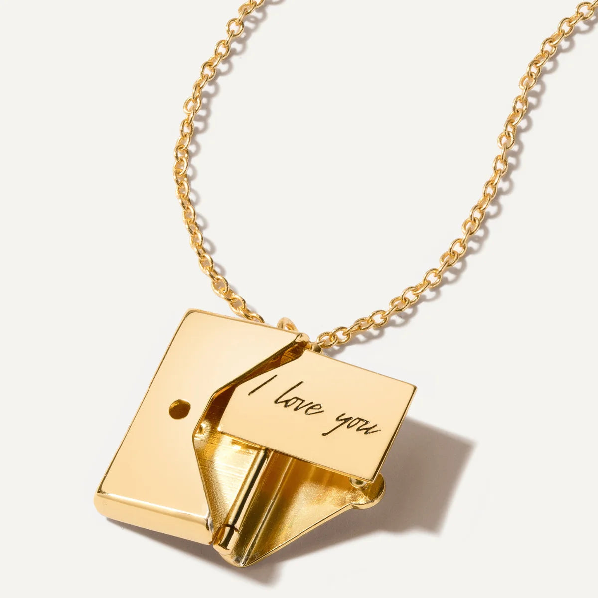 Love Letter Pendant Necklace – Romantic Anniversary & Valentine’s Day Gift for Her